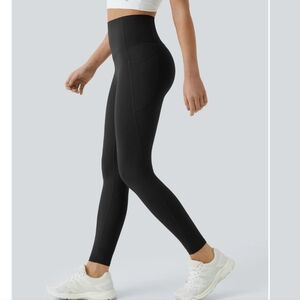 UltraSculpt High Waisted Front Pocket Ruched Butt Lifting Training Capri Legging